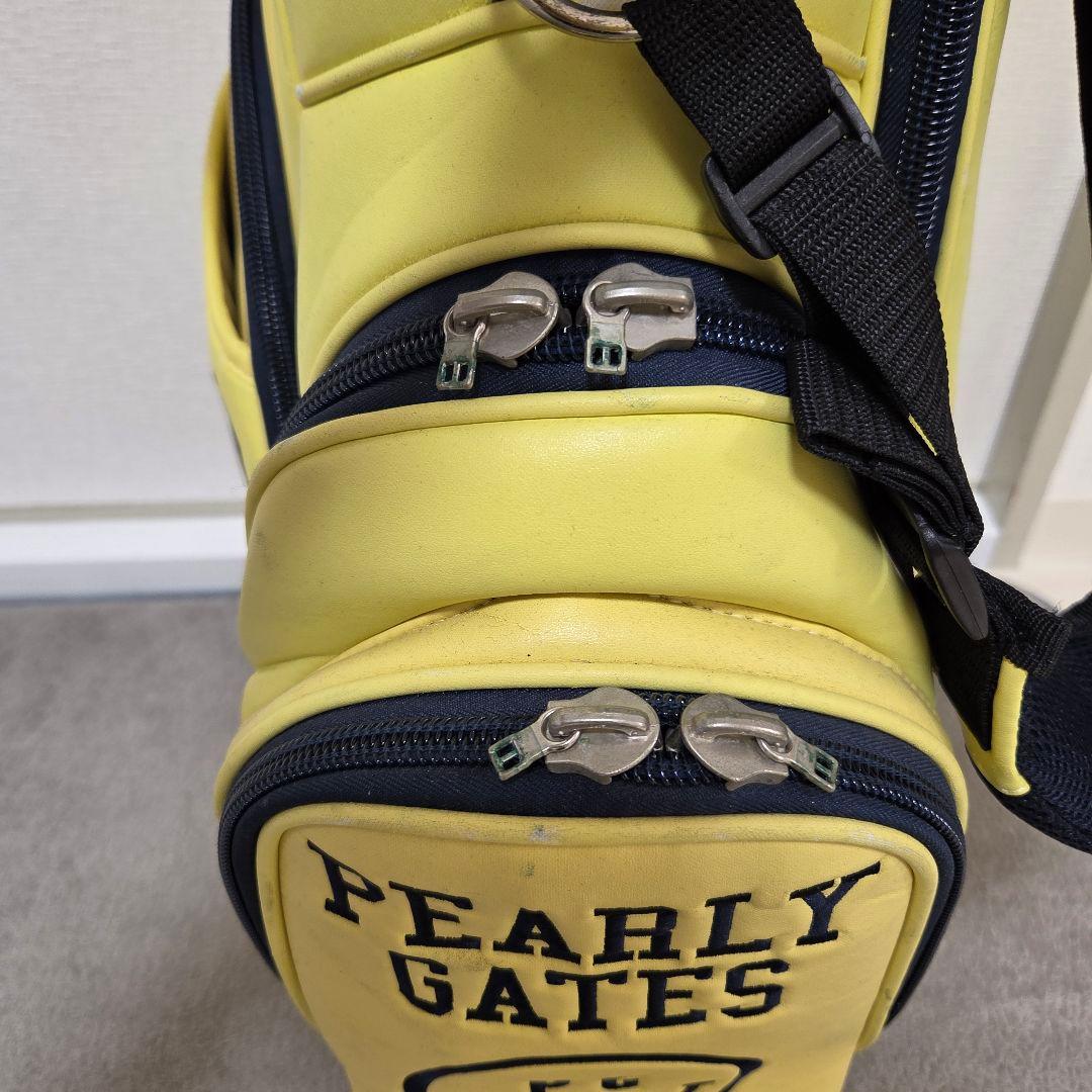 PEARLY GATES パーリーゲイツ スタンド キャディバック イエロー