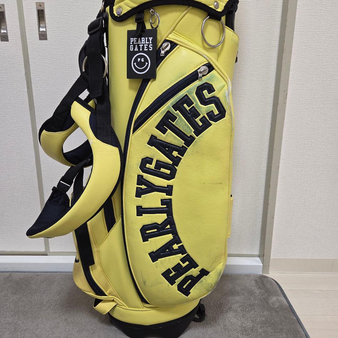PEARLY GATES パーリーゲイツ スタンド キャディバック イエロー