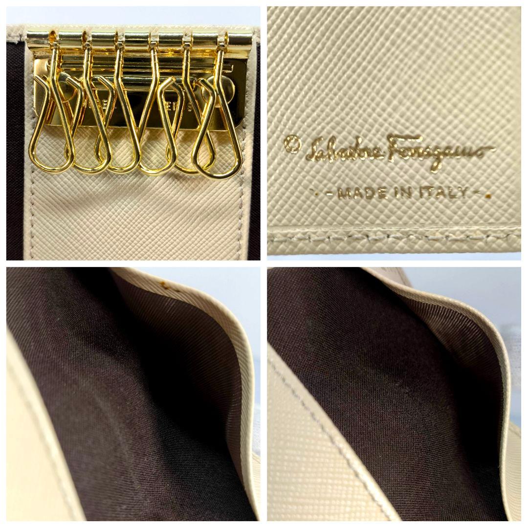 美品 フェラガモ ガンチーニ キーケース キーホルダー