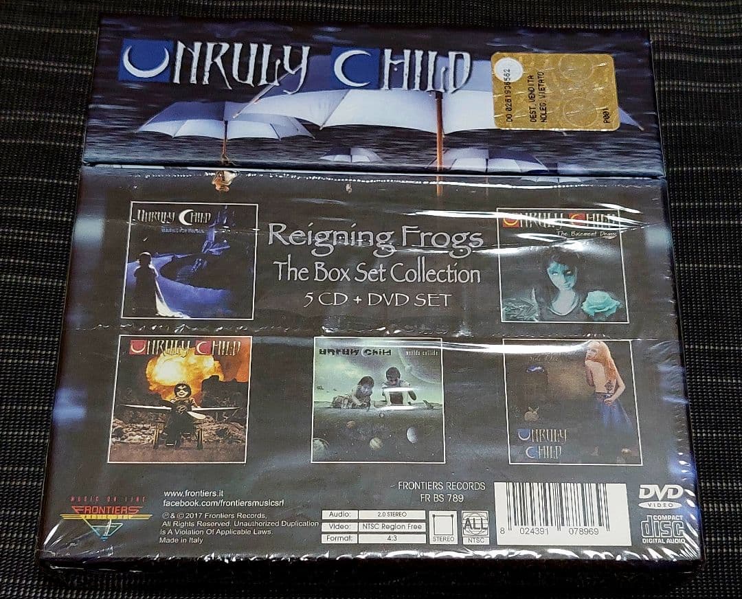 洋楽 5CD+DVD SET UNRULY CHILD/Reigning Frogs