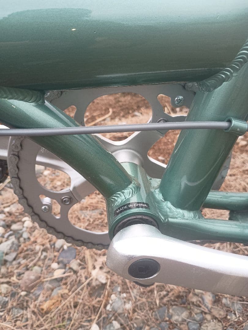 折りたたみ自転車 provros p-140　電動空気入れ