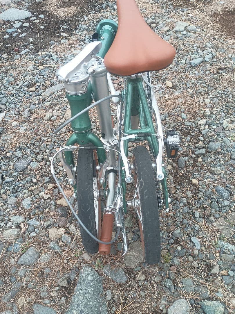 折りたたみ自転車 provros p-140　電動空気入れ