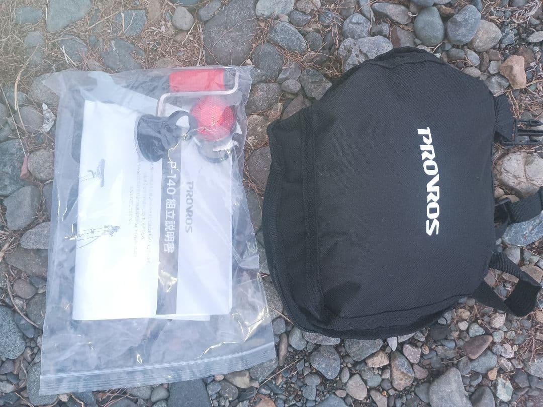 折りたたみ自転車 provros p-140　電動空気入れ