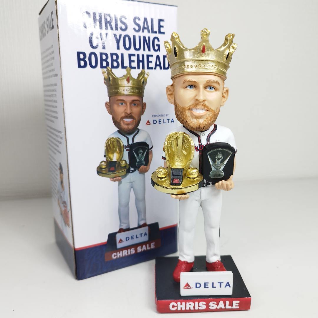 クリス セール サイヤング賞 ボブルヘッド 新品 フィギュア アトラン I68b