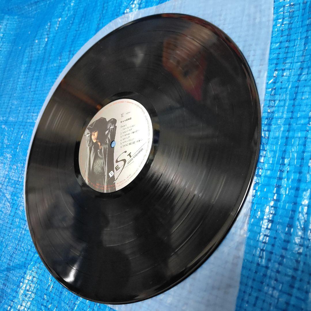 中森明菜　ベスト　LPレコード