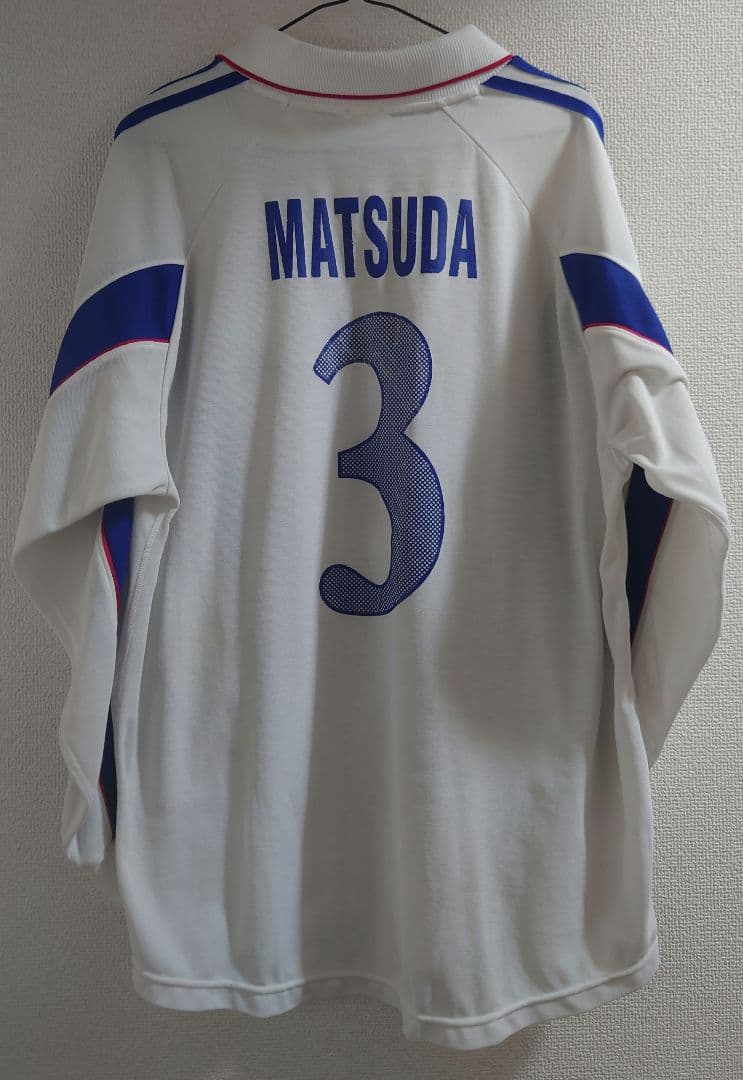 アディダス サッカー日本代表 ユニフォーム 長袖 XOサイズ 3 MATSUDA