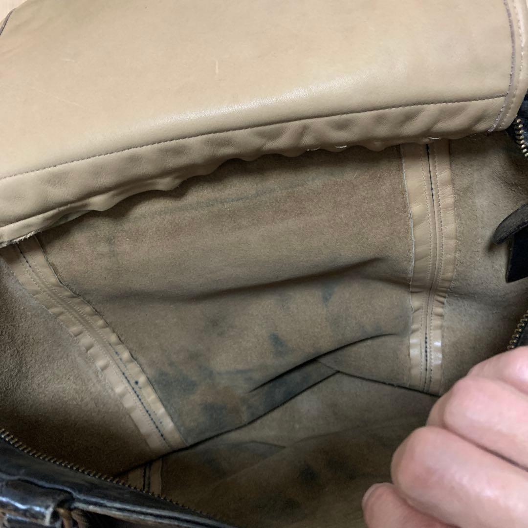 old coach レザー トートバッグ　vintage