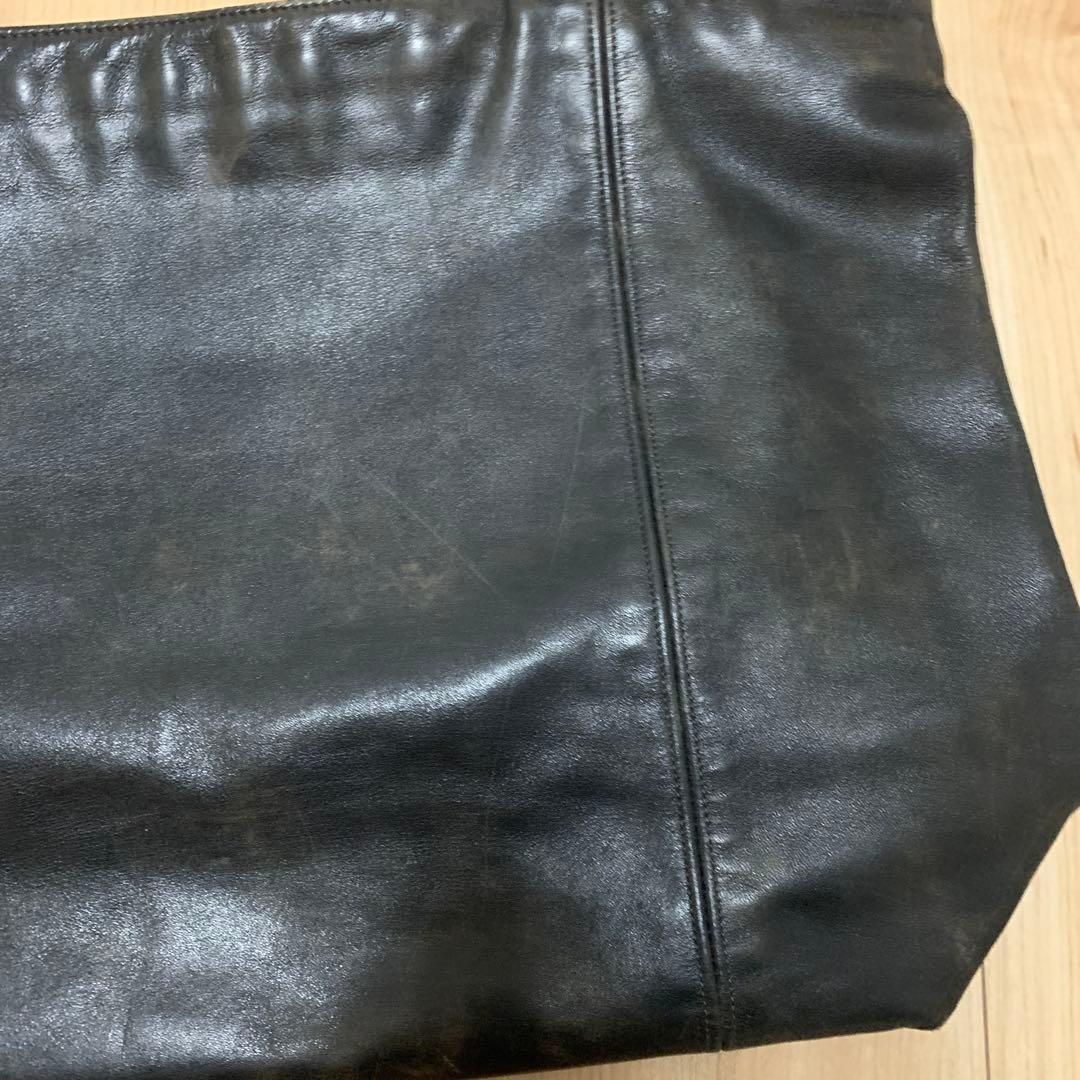 old coach レザー トートバッグ　vintage