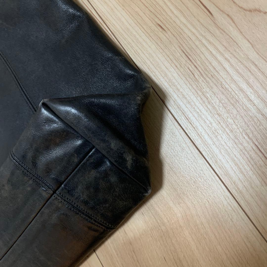 old coach レザー トートバッグ　vintage