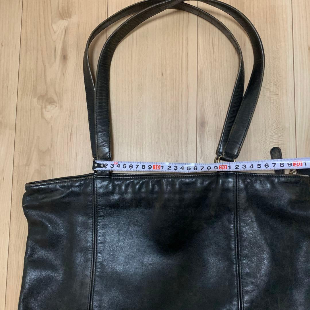 old coach レザー トートバッグ　vintage