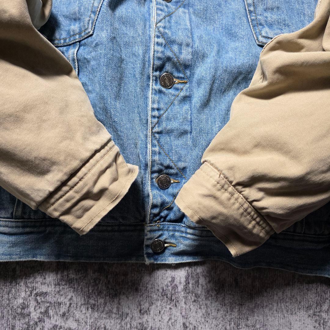 【ヴィンテージ】デニム XL キルティング裏地 デニムジャケット