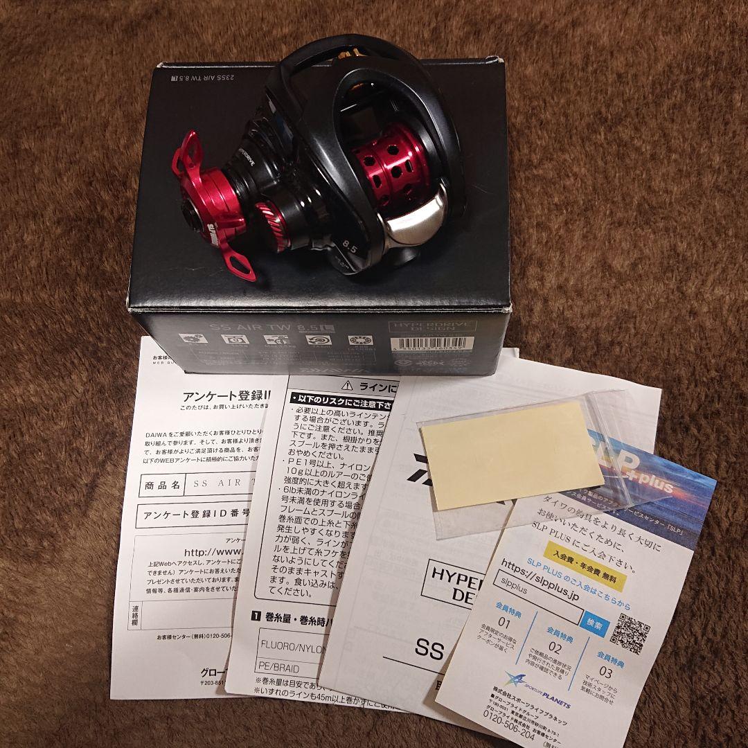 【美品/カスタム】ダイワ 23SS AIR TW 8.5L 左 ※ハンドル無し