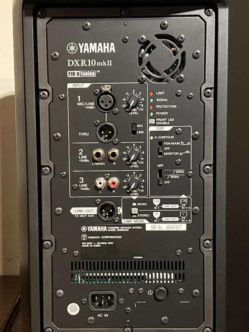【SALE中】1100wパワードスピーカー　YAMAHA DXR10mkⅡ ペア