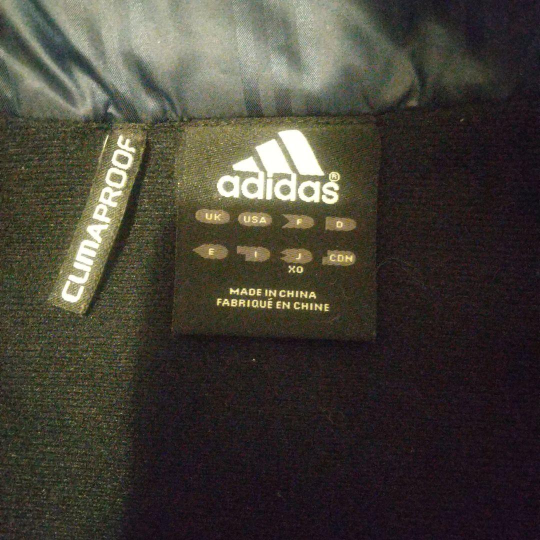 adidas クライマプルーフ ウォーマー上下 (ネイビー／ピンク)