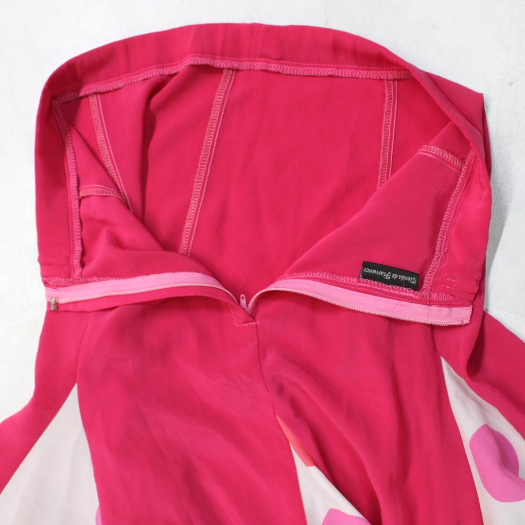 【美品 フラメンコ衣装】ピンク tienda de flamenco ファルダ