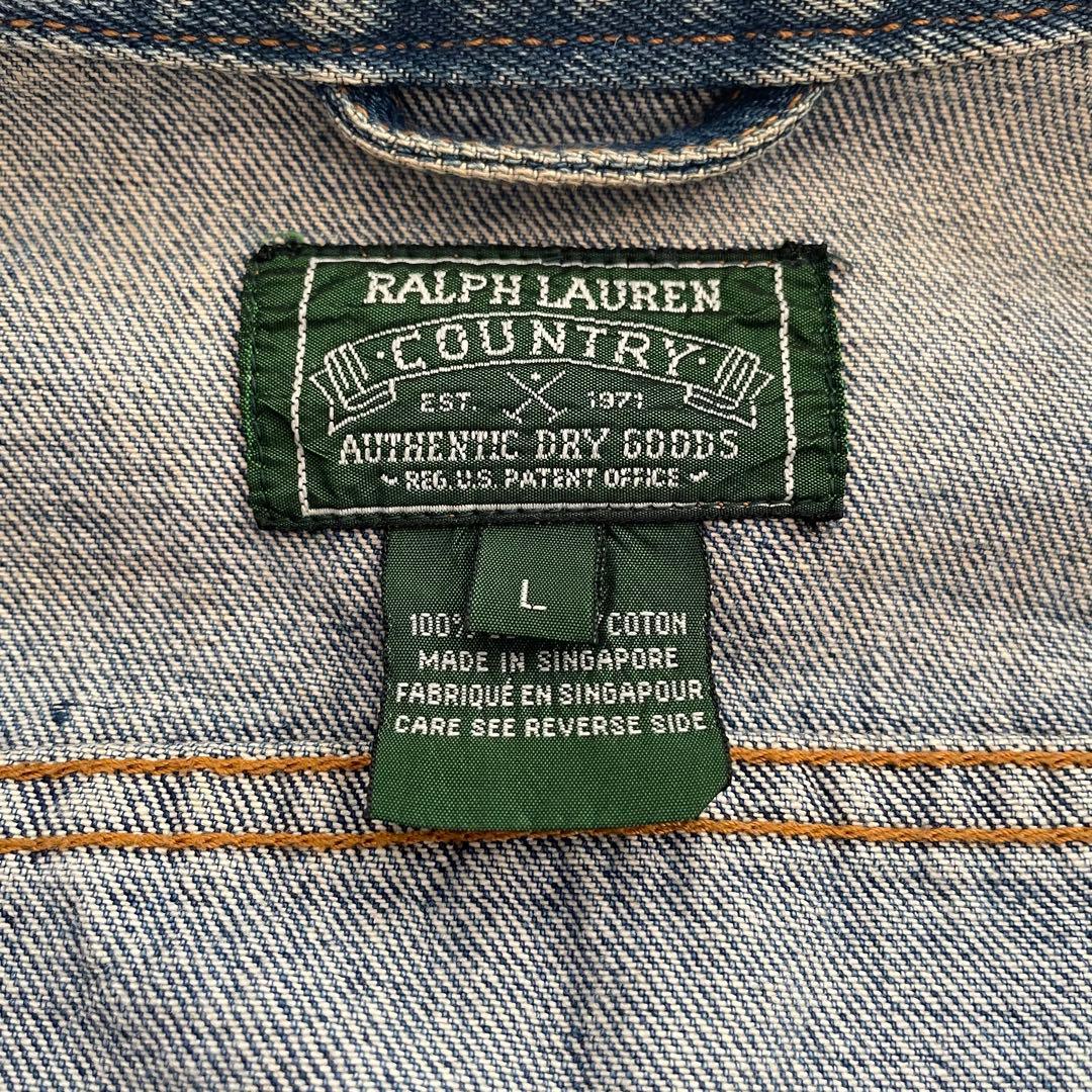 金*生様 80s-90s RALPH LAUREN COUNTRY デニムジャケ