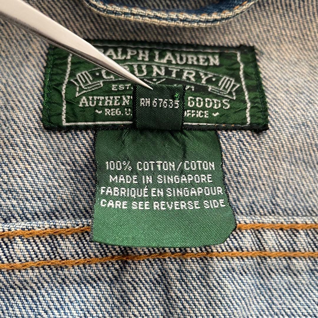 金*生様 80s-90s RALPH LAUREN COUNTRY デニムジャケ