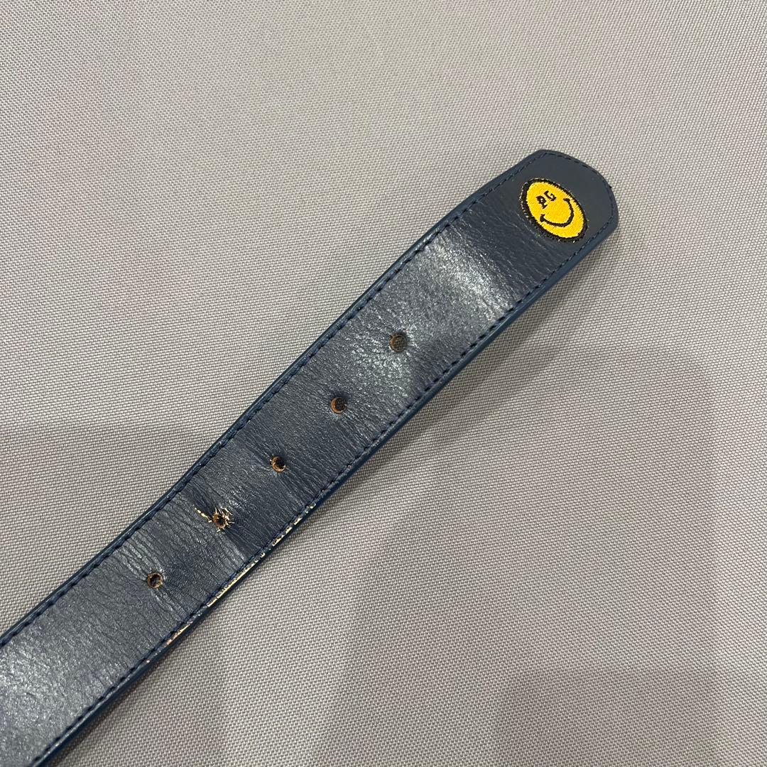 PEARLY GATES パーリーゲイツ　ベルト　レザー　ニコちゃん　スマイル