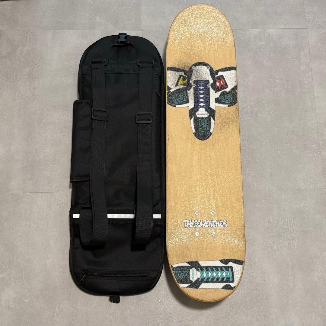 スケートボード コンプリートセット スケボー初心者キッズthreewhether