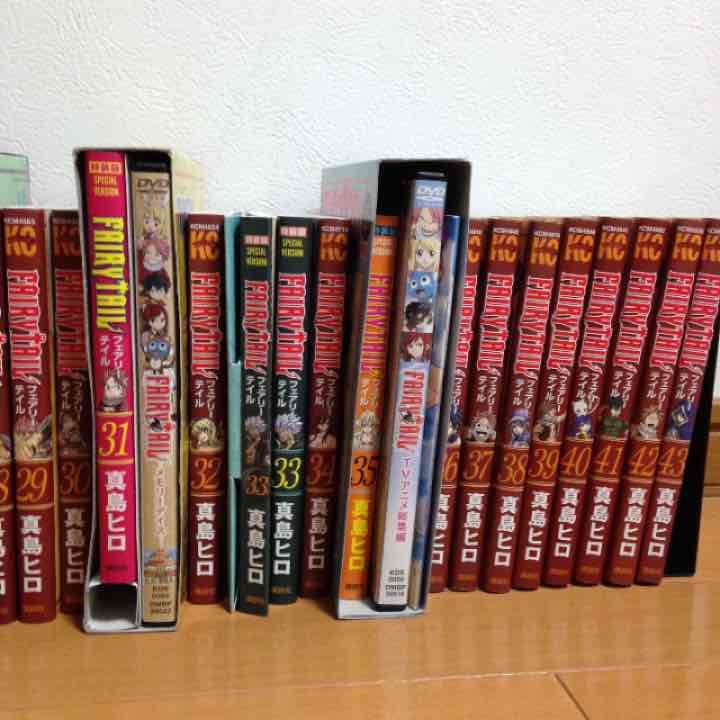 値下げいたします！フェアリーテイル1〜43  DVD付き