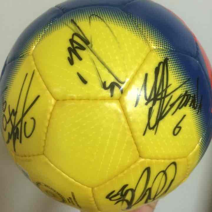 Fリーグ開幕記念 ペスカドーラ町田 サイン入りフットサルボール