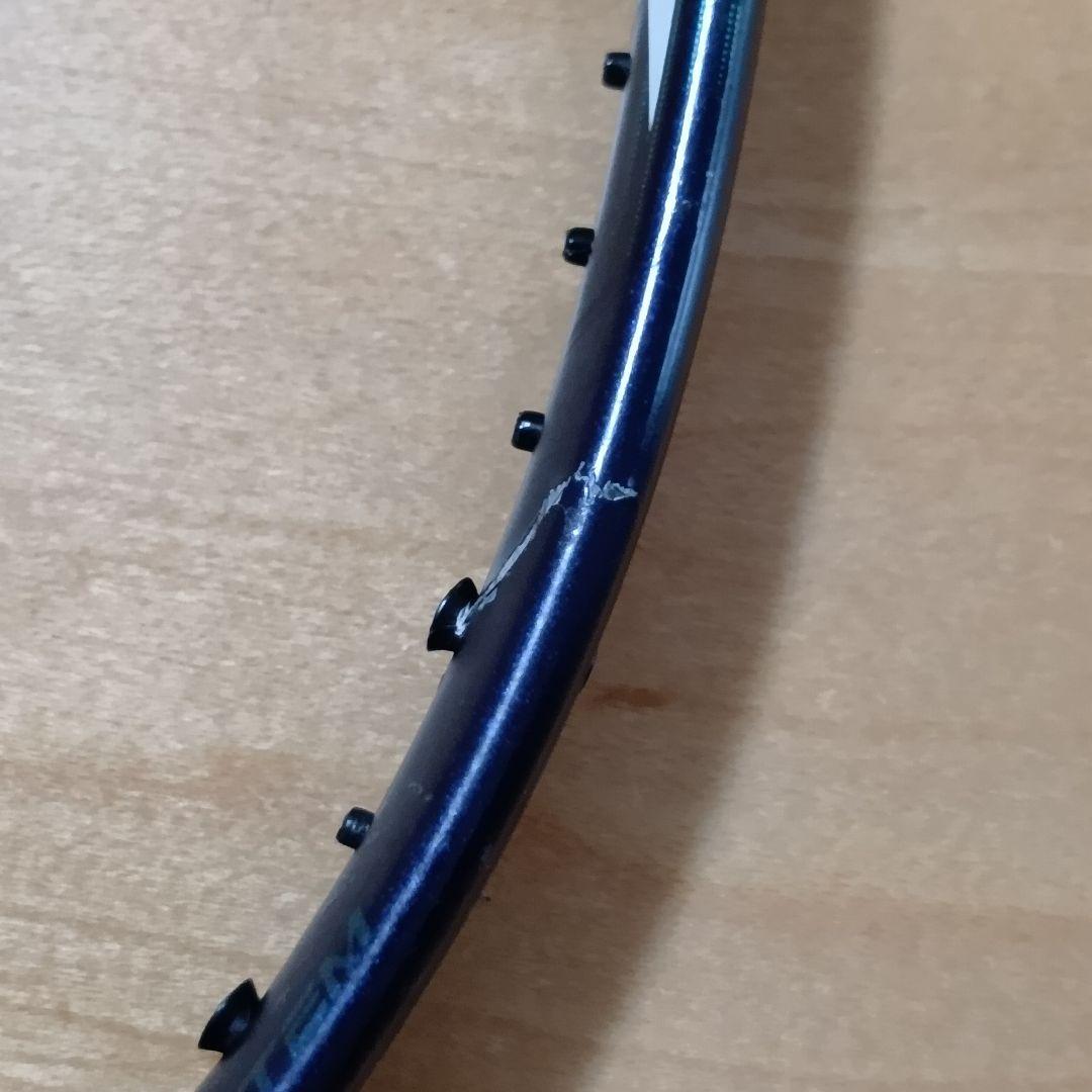 【ジャンク品】YONEX ナノフレア700 2本セット＋GOSENガット2個