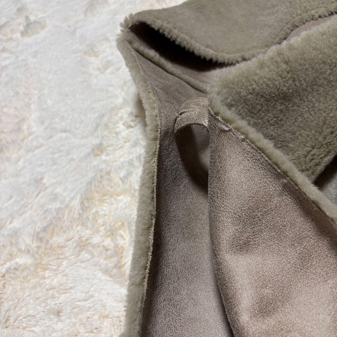 AmeriVINTAGE リバーシブル ボアポンチョ ロングコート　アメリ