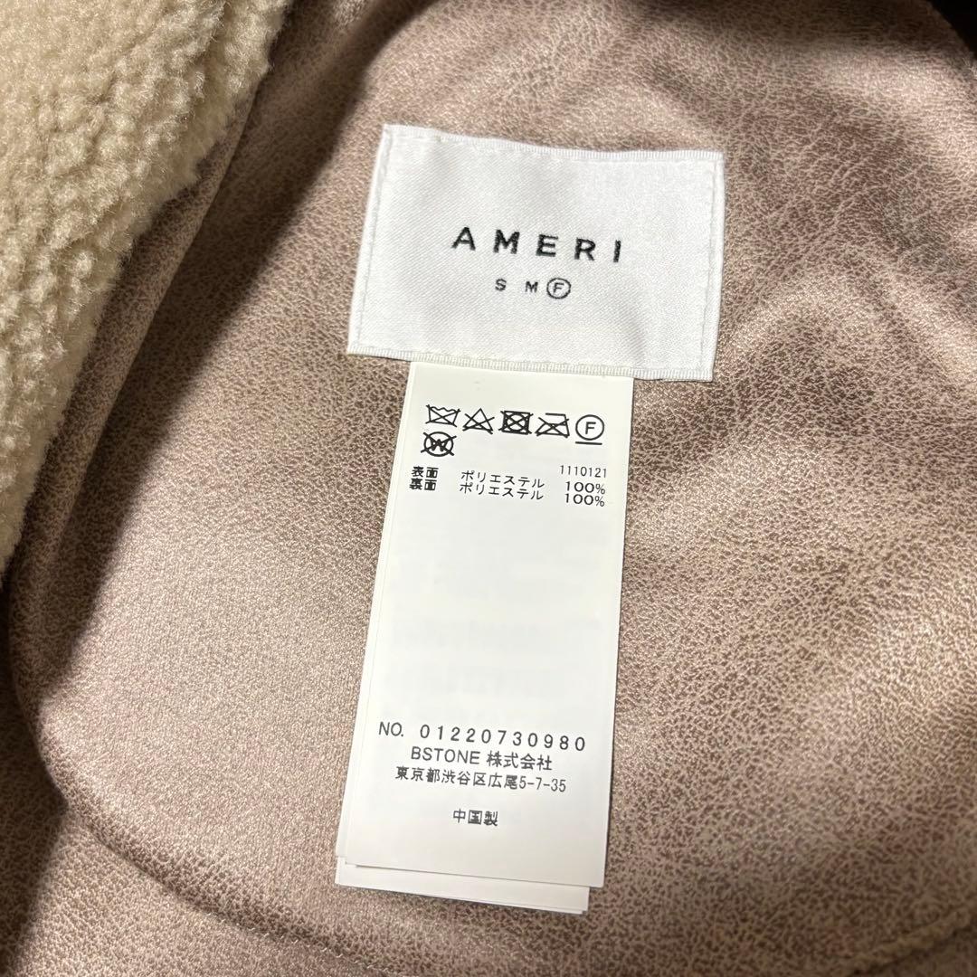 AmeriVINTAGE リバーシブル ボアポンチョ ロングコート　アメリ