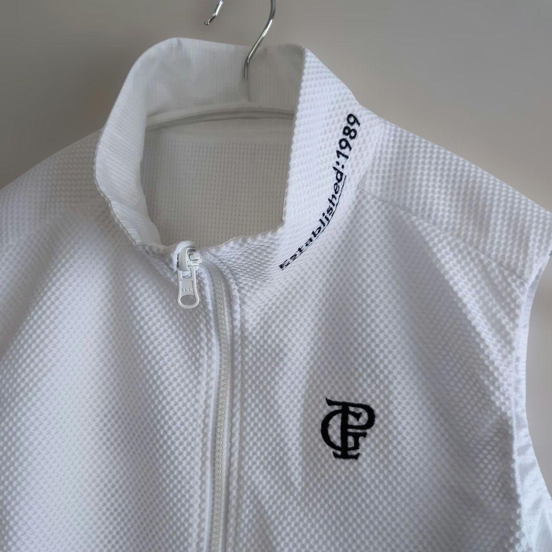 美品　近年モデル【パーリーゲイツPEARLYGATES】メンズリバーシブルベスト