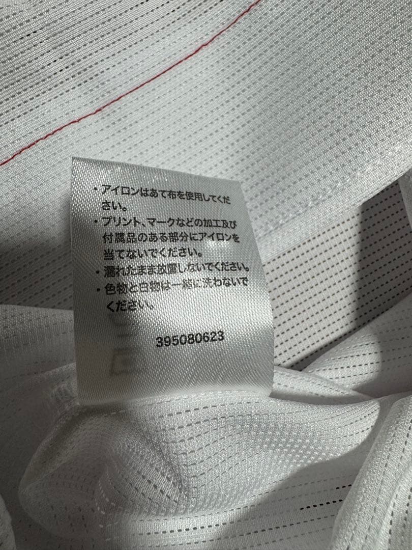 未使用 広島カープ 田村俊介 背番号60 ハイクオリティユニフォーム Oサイズ