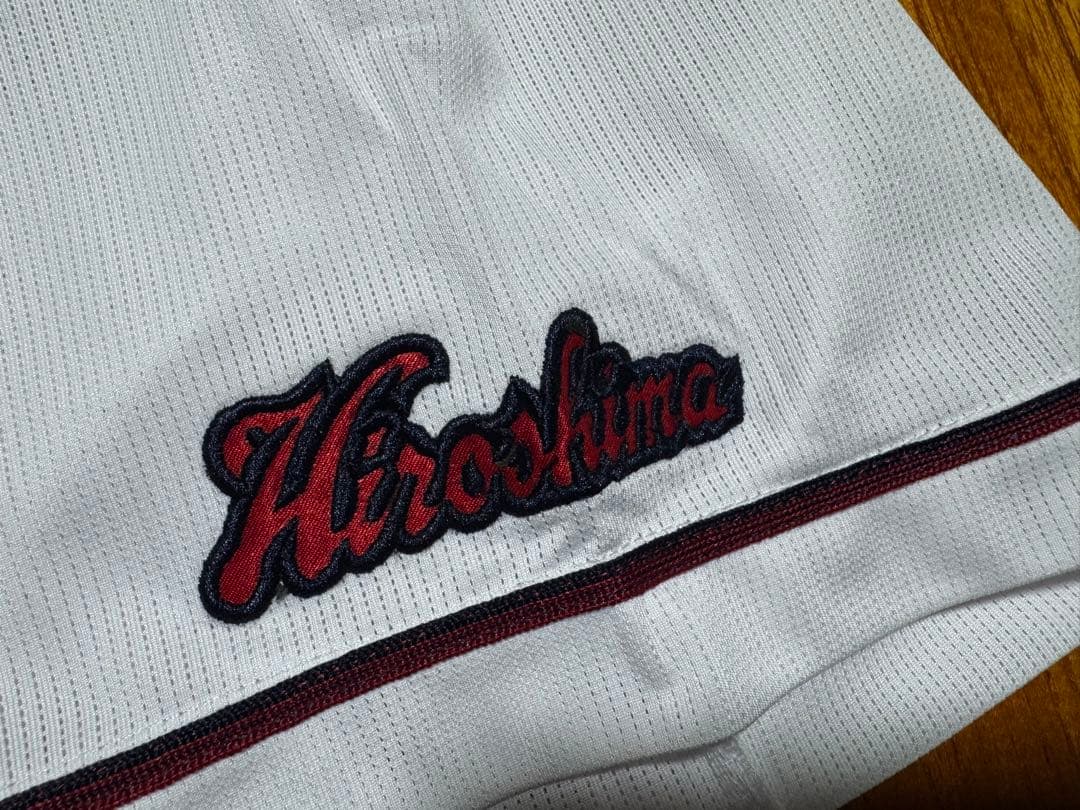 未使用 広島カープ 田村俊介 背番号60 ハイクオリティユニフォーム Oサイズ