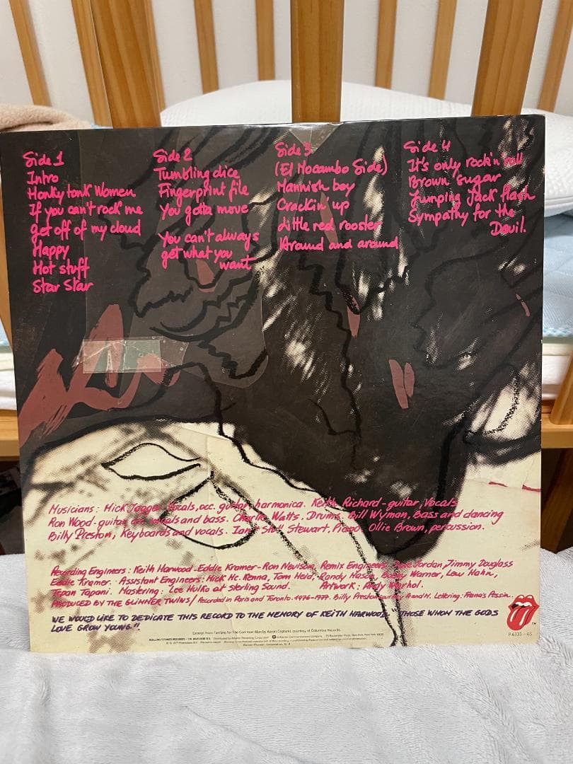 【見本盤】The Rolling Stones LOVE YOU LIVE