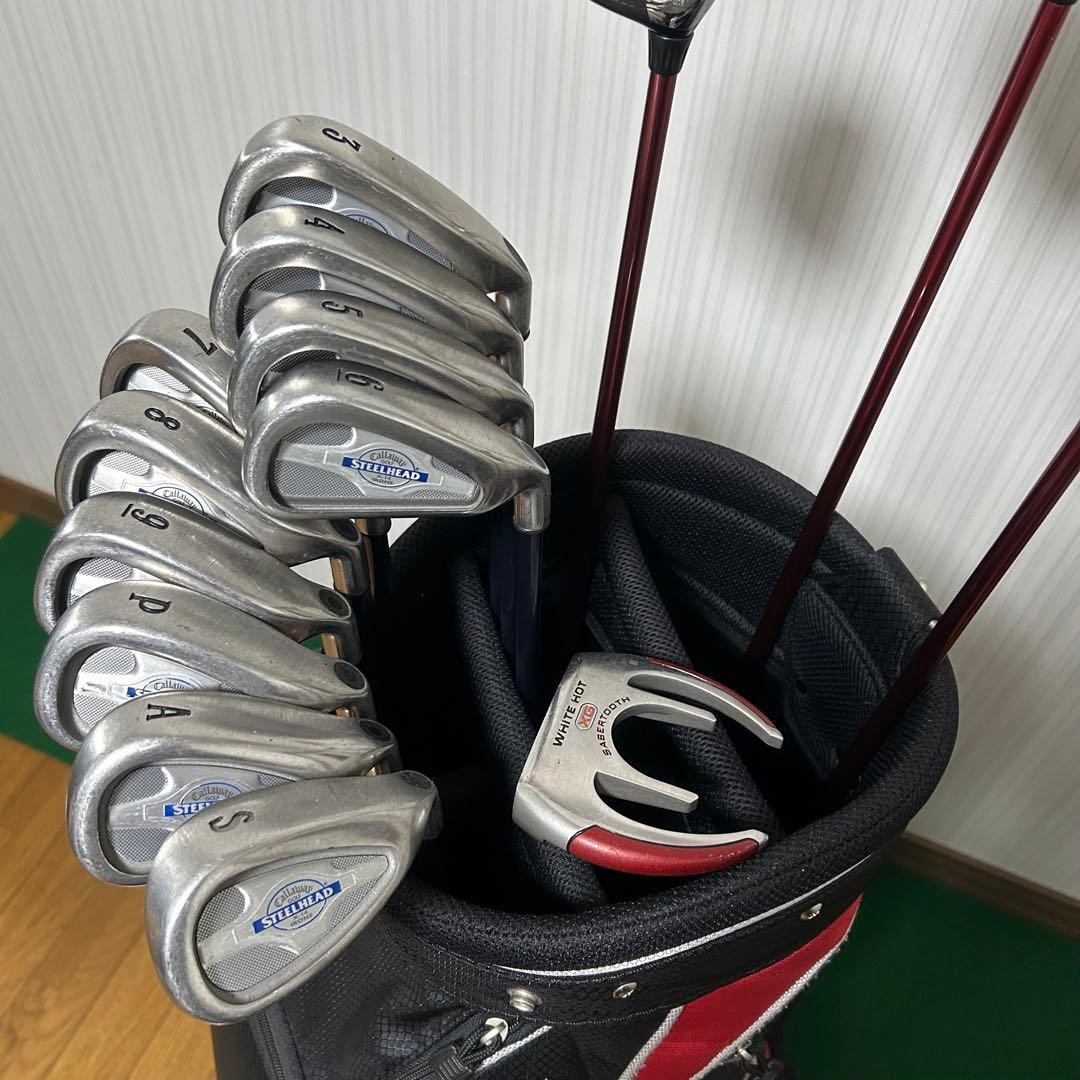 キャロウェイ ビッグバーサ ディアブロ X-14 メンズ ゴルフクラブ セット