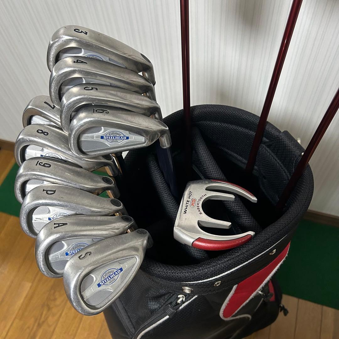 キャロウェイ ビッグバーサ ディアブロ X-14 メンズ ゴルフクラブ セット