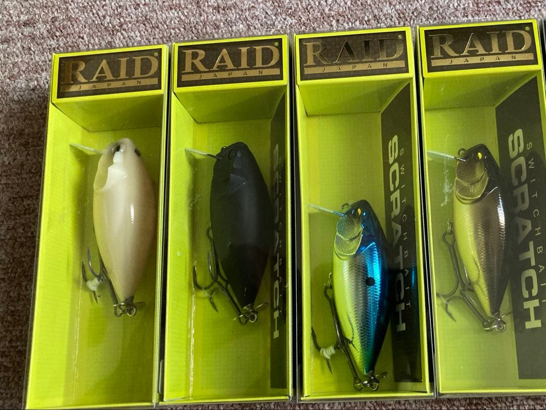 レイドジャパンルアーセットまとめ売り未使用品