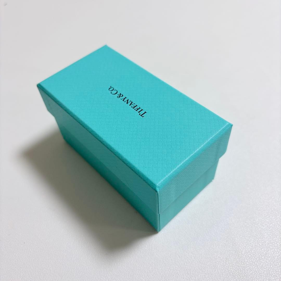 美品　ティファニー　ピアスケース　空箱　現行品　ブルーボックス