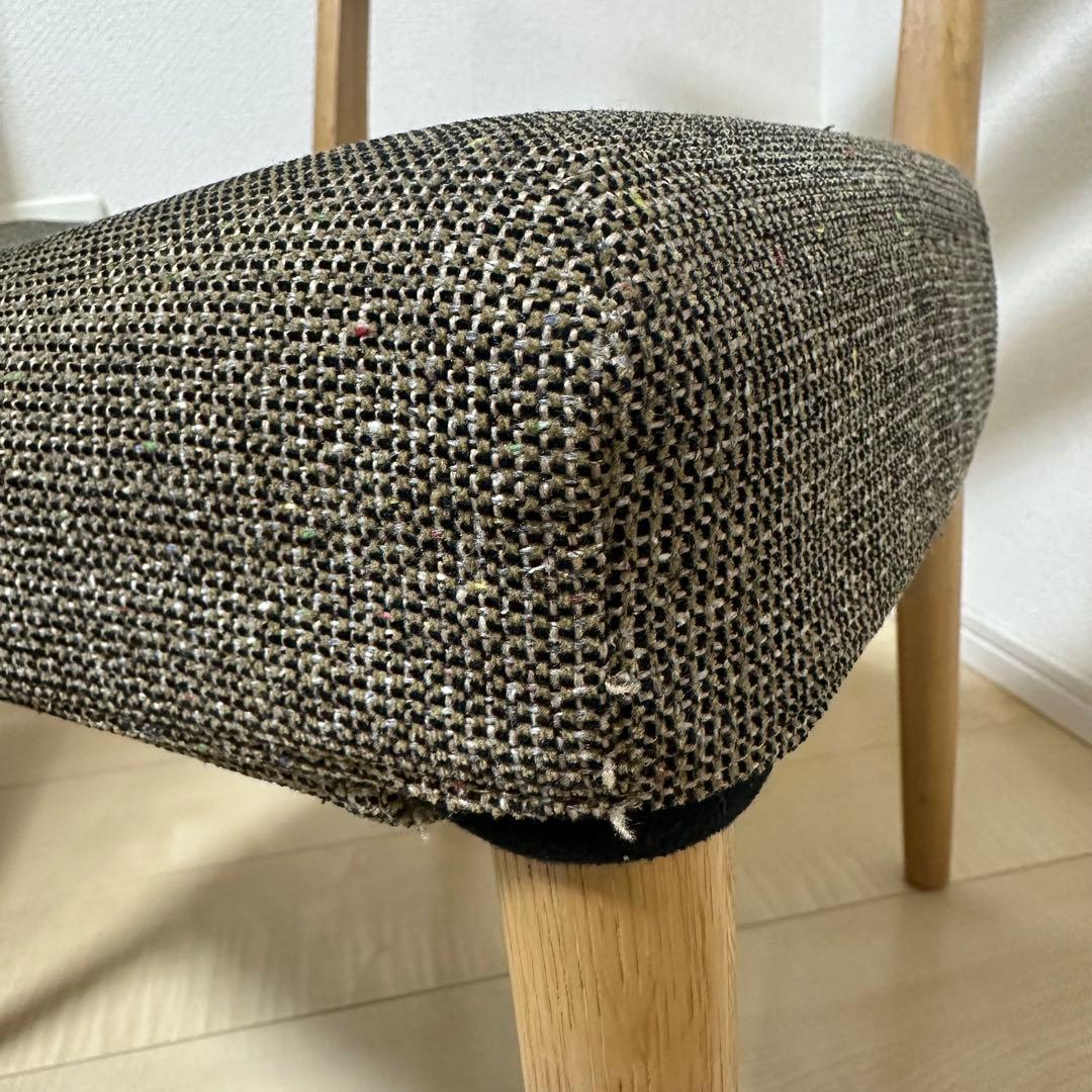 karimoku カリモク ダイニングチェア CT6105 肘無し 布張り