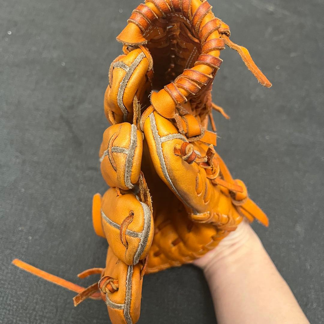 久保田スラッガー 大人用 左投げ 野球 グローブ 型良し 軟式硬式不明 170