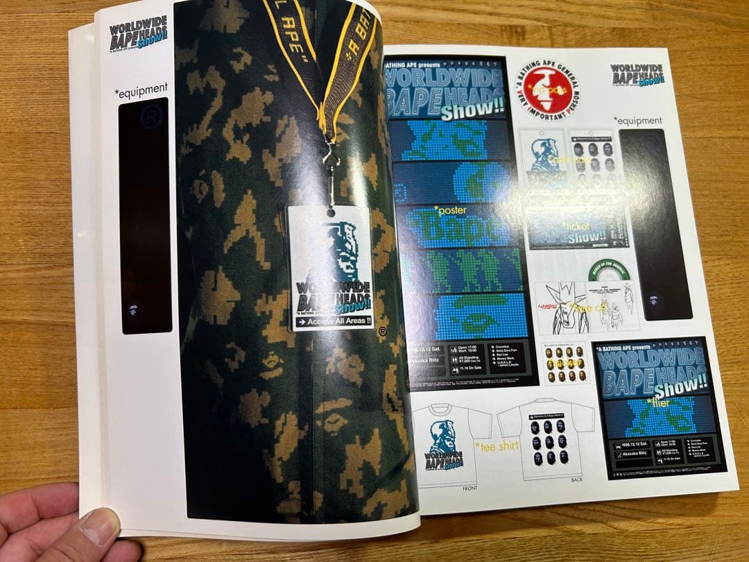 A BATHING APE 99年春夏 BAPE MANIA ベイシングエイプ