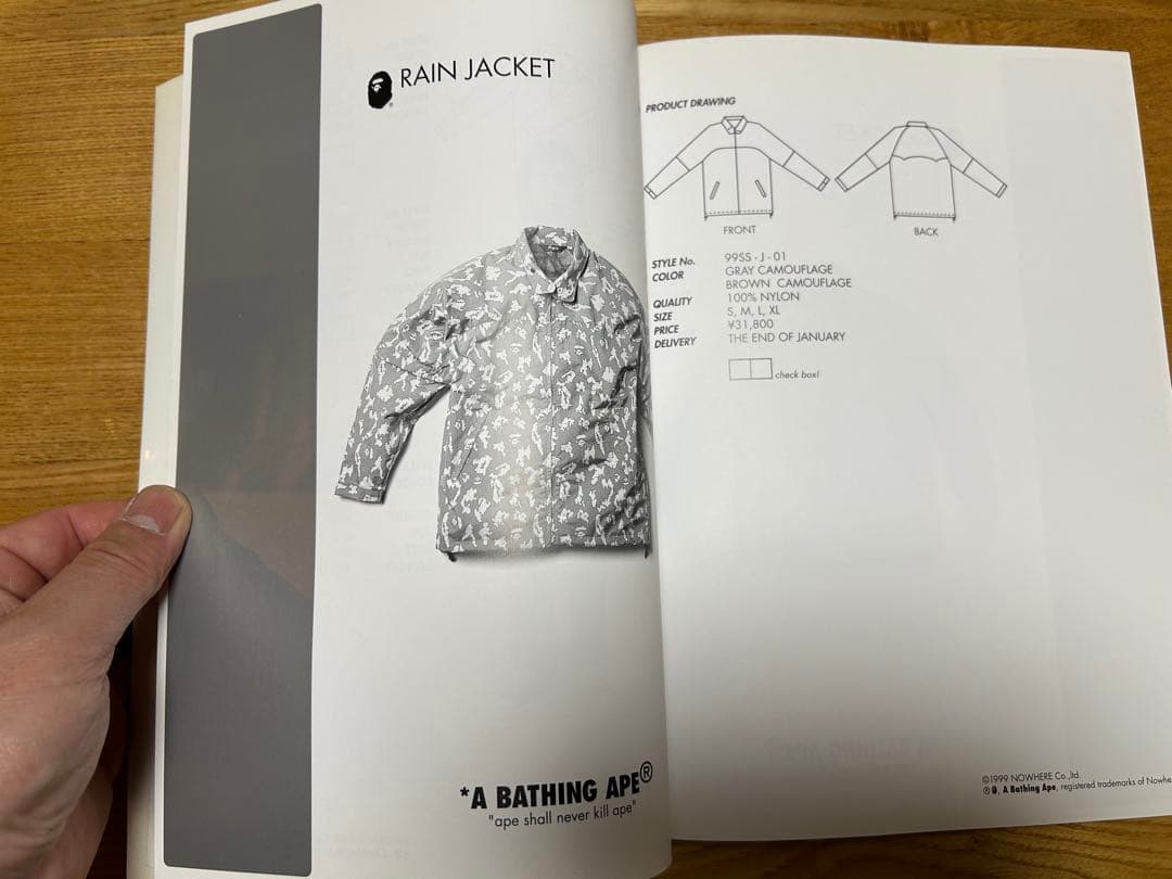 A BATHING APE 99年春夏 BAPE MANIA ベイシングエイプ