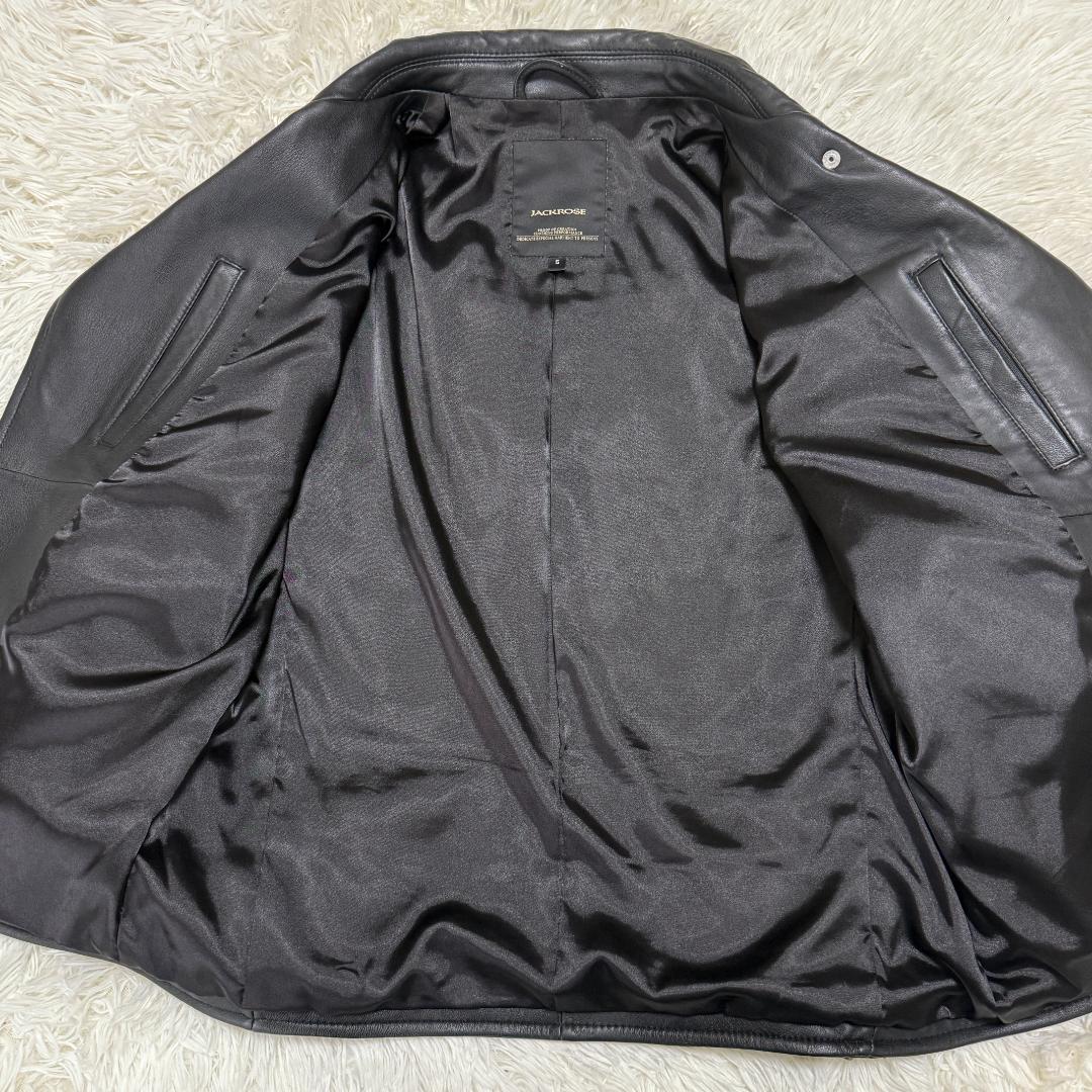 希少XL✨JACKROSE ジャックローズ ダブル ライダース ジャケット 羊革