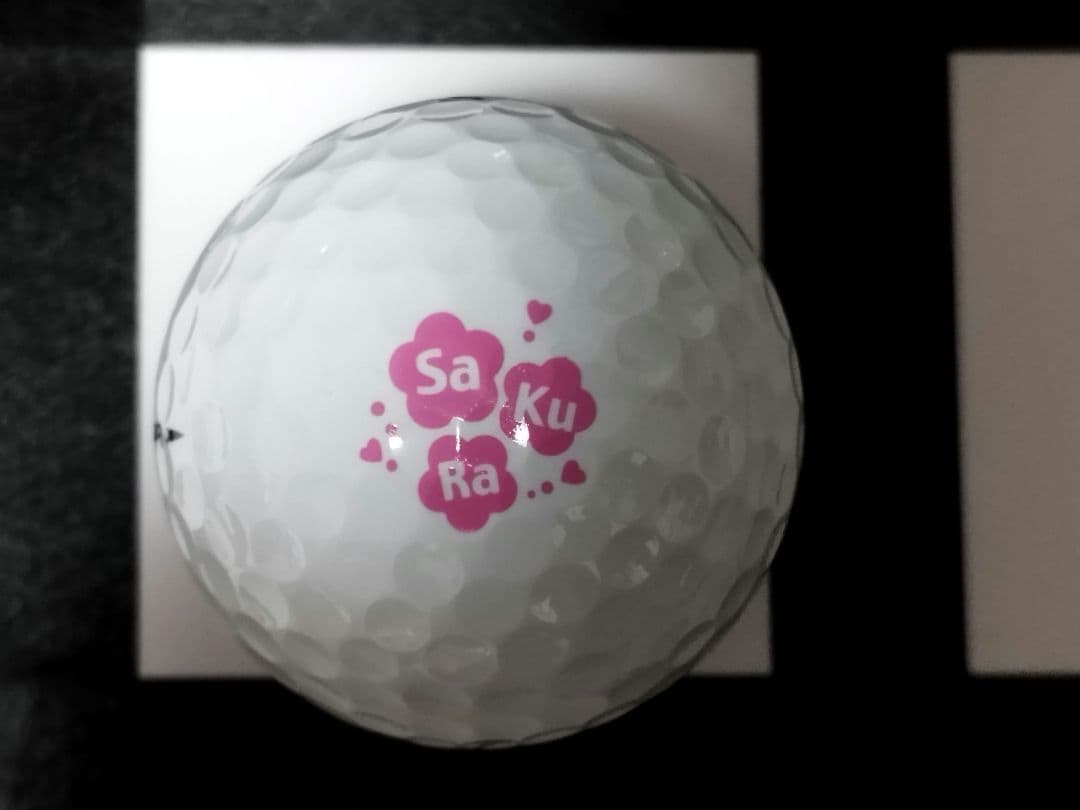 女子プロゴルフ　オウンネームボール19個セット　サイン入り有り