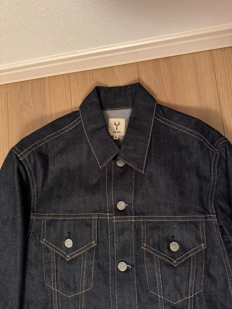 SCYE サイ インディゴ デニム オールインワン ツナギ 38 美品