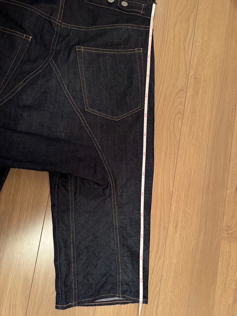 SCYE サイ インディゴ デニム オールインワン ツナギ 38 美品