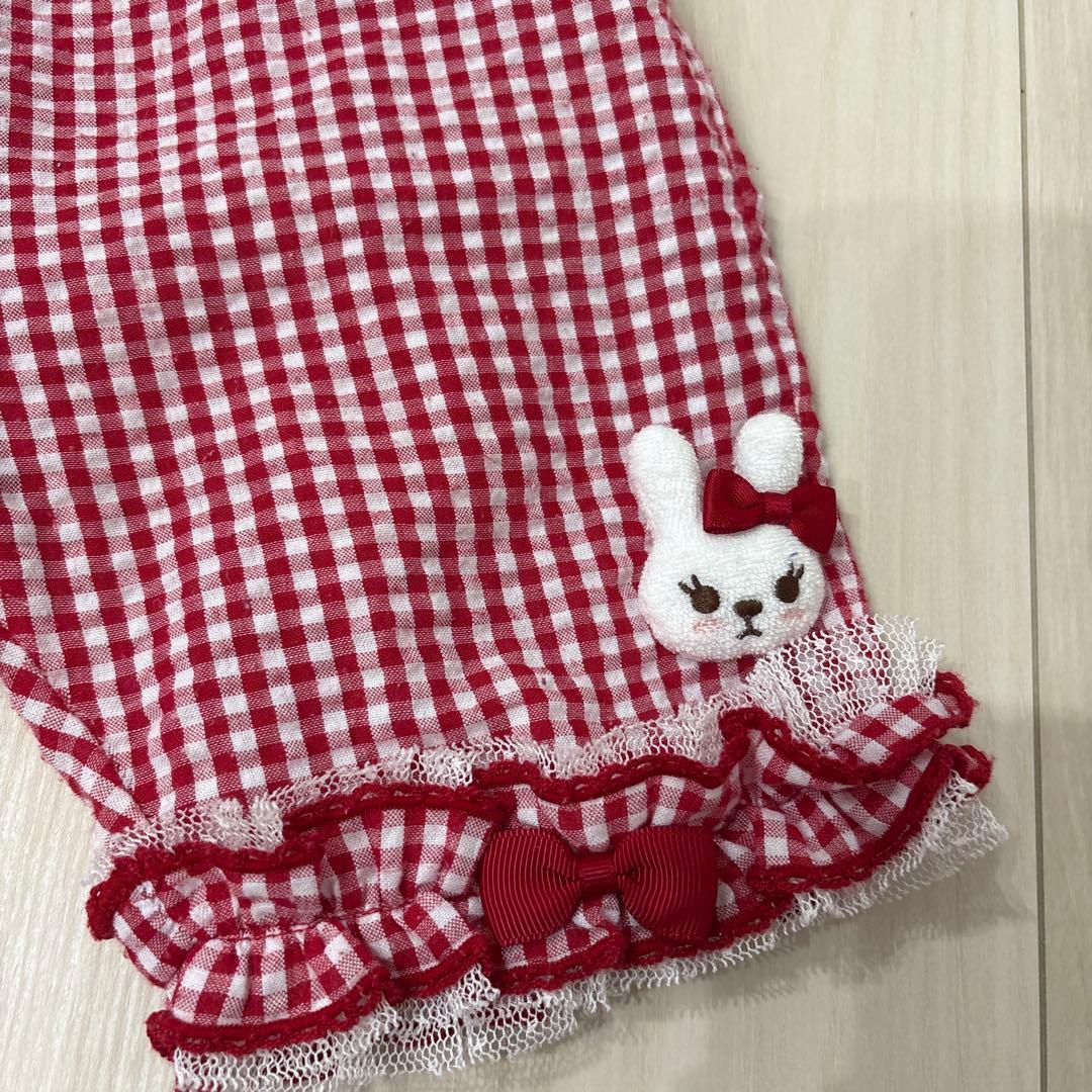 【Rokoko】シャーリーテンプル　うさぎ上下セット　90cm