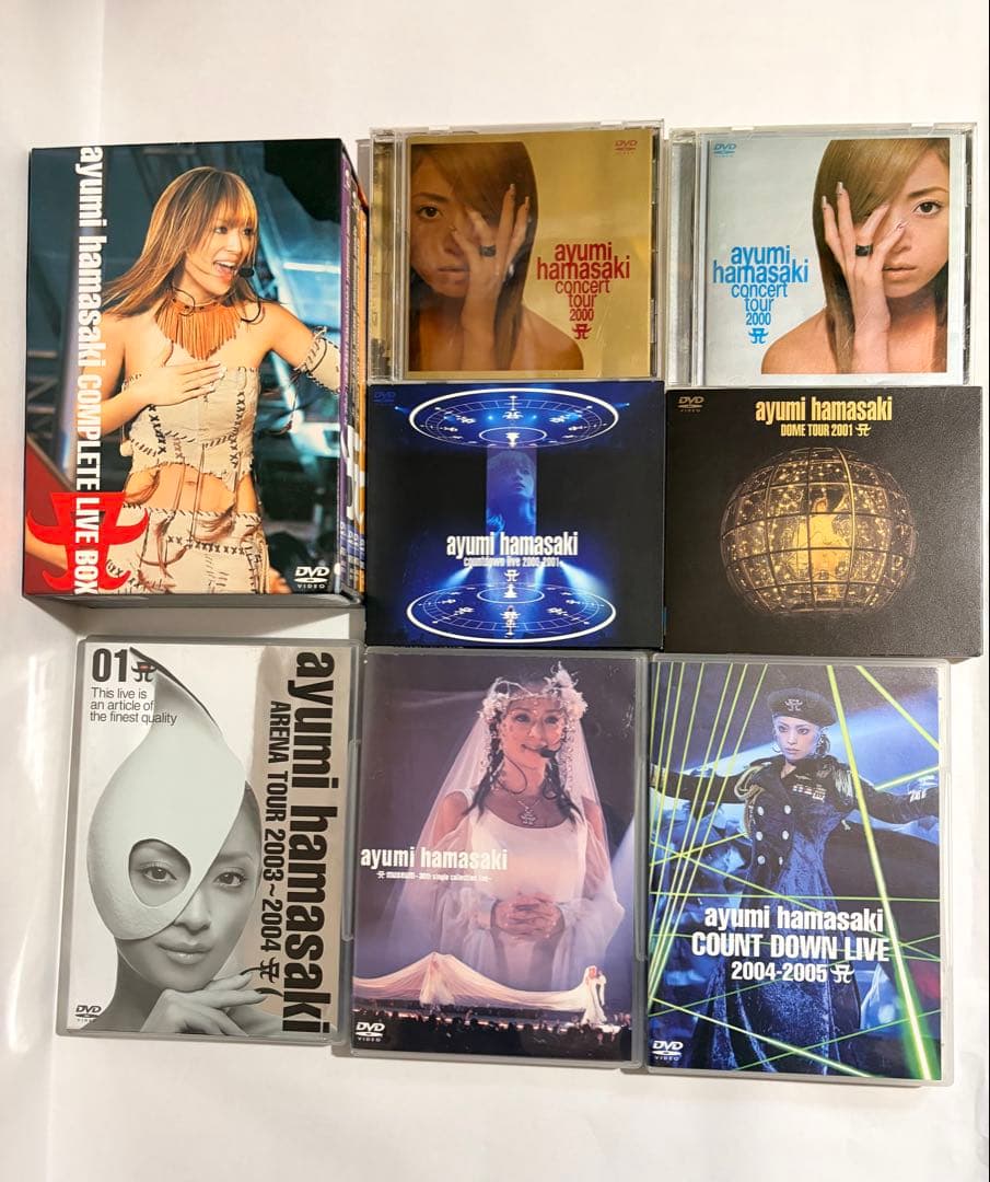 浜崎あゆみ DVD コレクション まとめ売り