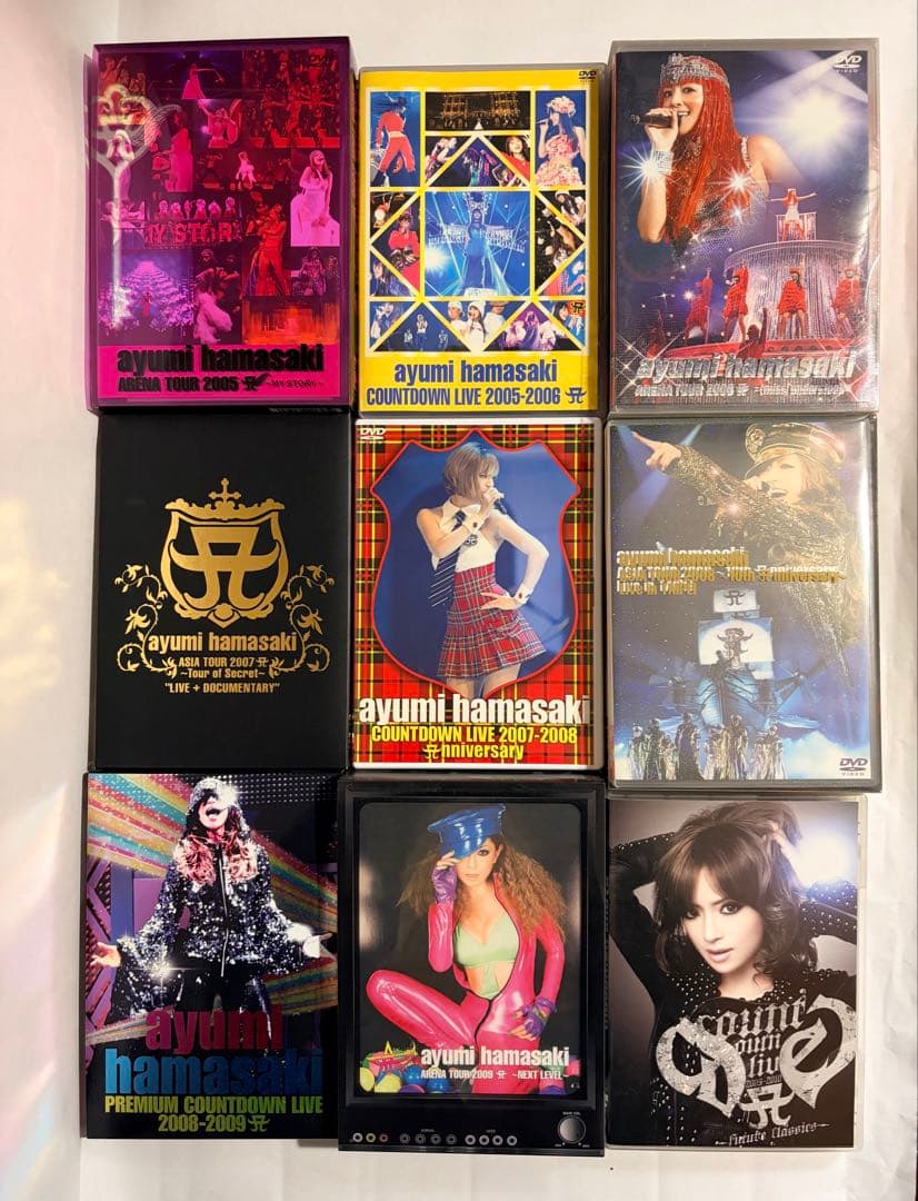 浜崎あゆみ DVD コレクション まとめ売り