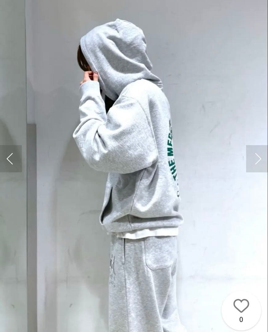 X-girl✩CIRCLE BACKGROUND FACESWEATHOODIE