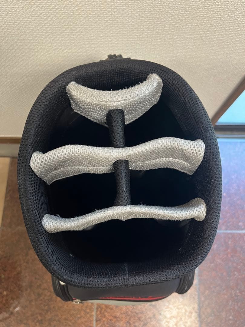 Nike golf キャディバッグ ブラック/レッド