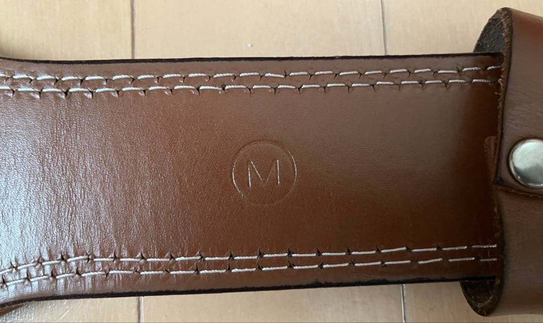 ゴールドジム　プロレザーベルト　サイズM